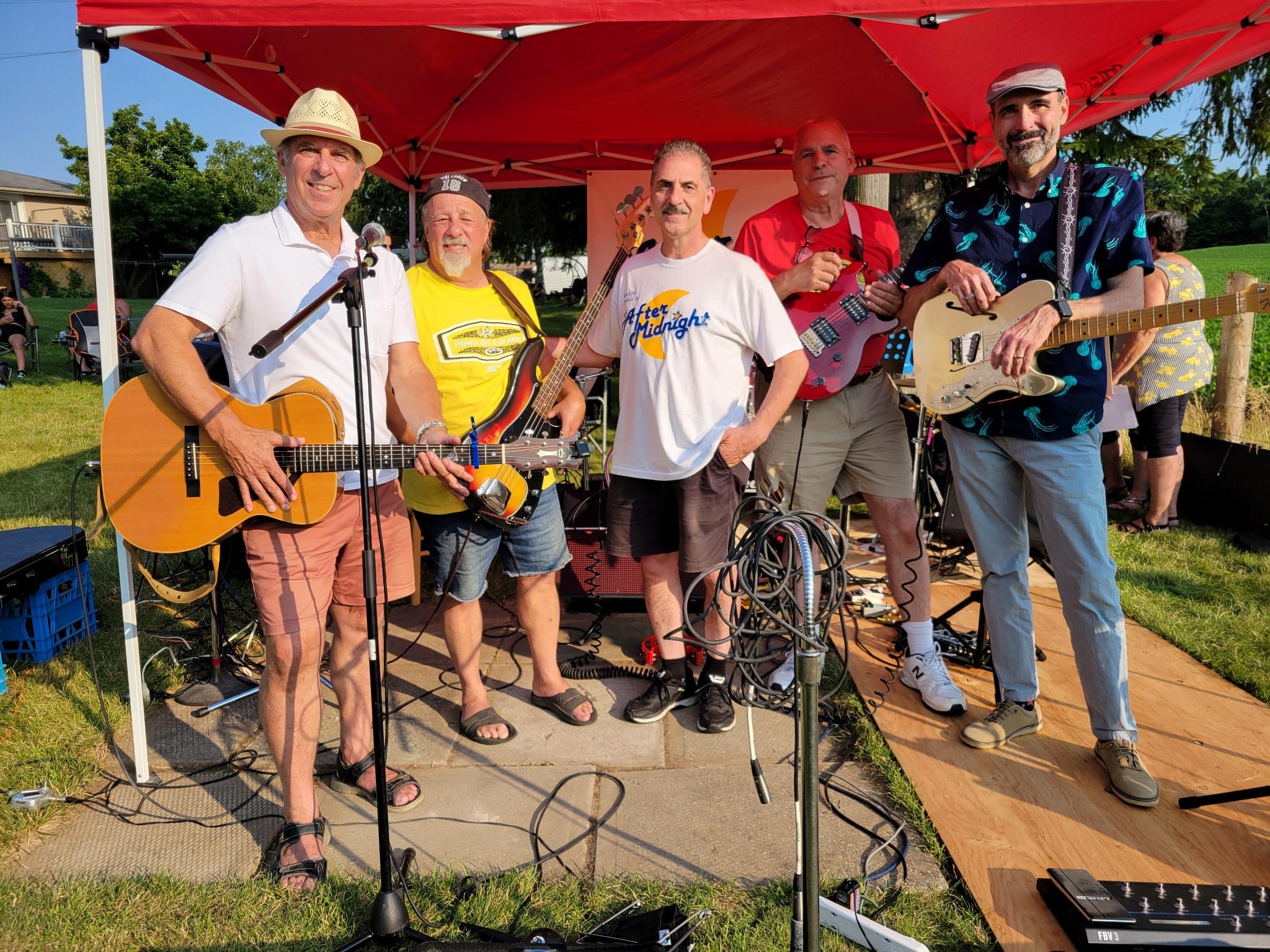 After Midnight at an outdoor show